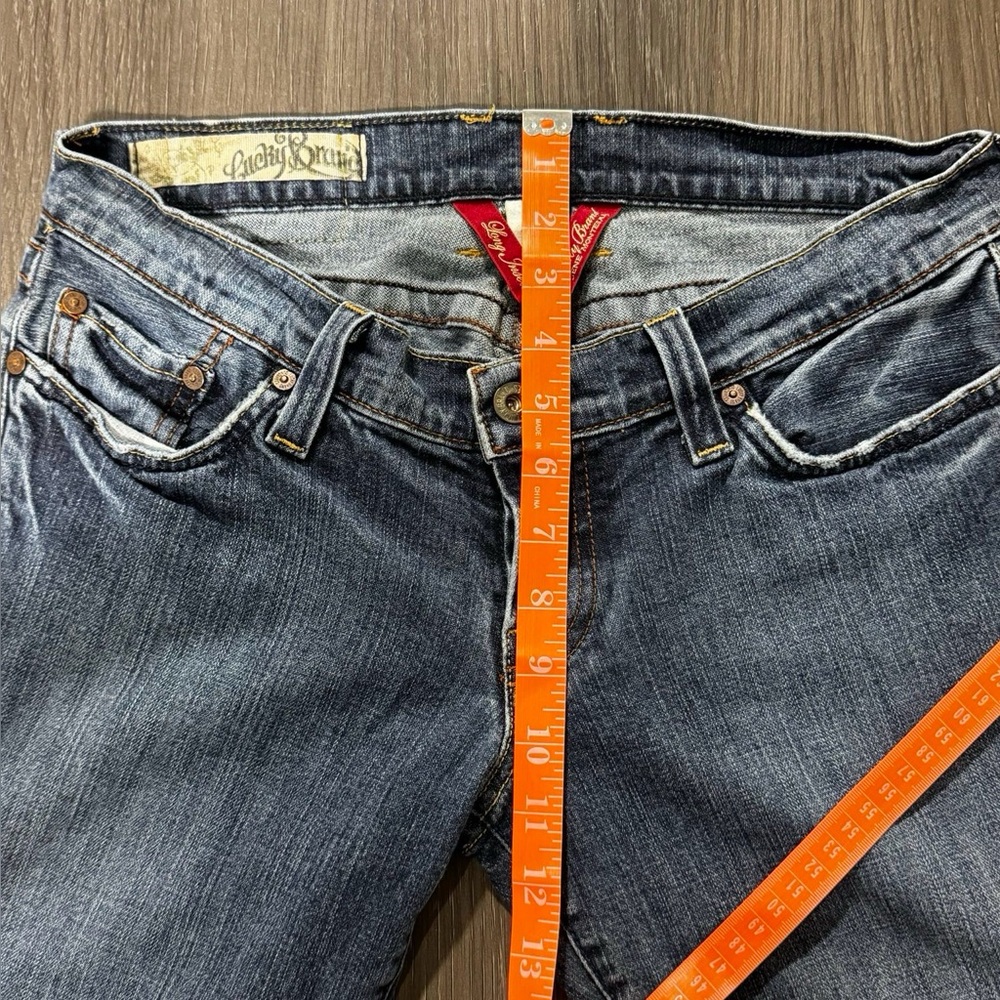 Lucky Brand Lil Delaware Denim Jeans Size 8 / 29 - Picture 12 of 14